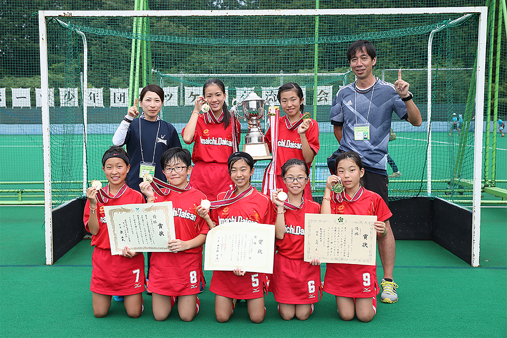 優勝・今市第三小学校区ホッケークラブスポーツ少年団 (栃木県)