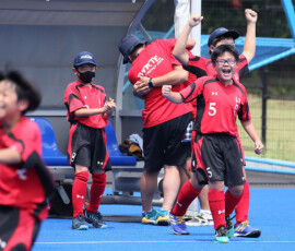 第45回 全国スポーツ少年団交流大会 男子決勝トーナメント 決勝戦 (いわて vs 広島) の様子 (2022/8/14) Photo by 佐藤茂樹 Sposho-Men_13F-I-H_20220814_pic58