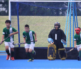 第45回 全国スポーツ少年団交流大会 男子決勝トーナメント 準々決勝 (HC HYOGO HEARTS vs いわて) の様子 (2022/8/13) Photo by 佐藤茂樹 Sposho-Men_7-H-I_20220813_pic13