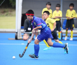 第45回 全国スポーツ少年団交流大会 男子フレンドリー決勝トーナメント 決勝戦 (RED OX 大谷 vs 春照) の様子 (2022/8/14) Photo by 佐藤茂樹 Sposho-Men_FK-F-O-H_20220814_pic71