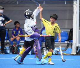 第45回 全国スポーツ少年団交流大会 男子フレンドリー決勝トーナメント 決勝戦 (RED OX 大谷 vs 春照) の様子 (2022/8/14) Photo by 佐藤茂樹 Sposho-Men_FK-F-O-H_20220814_pic73