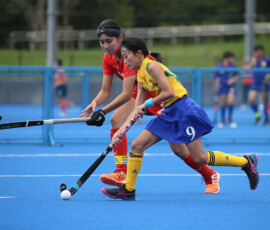 第45回 全国スポーツ少年団交流大会 女子決勝トーナメント 準々決勝 (はんのう vs いわて) の様子 (2022/8/13) Photo by 佐藤茂樹 Sposho-Women_1-H-I_20220813_pic06