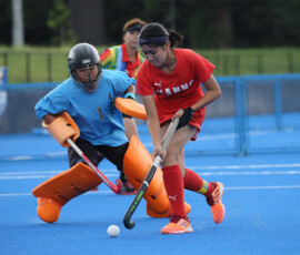 第45回 全国スポーツ少年団交流大会 女子決勝トーナメント 準々決勝 (はんのう vs いわて) の様子 (2022/8/13) Photo by 佐藤茂樹 Sposho-Women_1-H-I_20220813_pic07