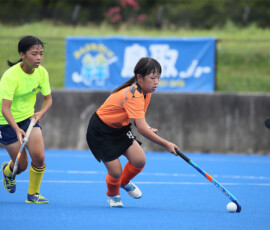 第45回 全国スポーツ少年団交流大会 女子決勝トーナメント 準々決勝 (鳥取Jr vs RED OX 石動) の様子 (2022/8/13) Photo by 佐藤茂樹 Sposho-Women_2-T-I_20220813_pic09