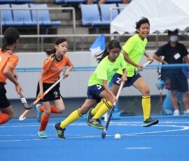 第45回 全国スポーツ少年団交流大会 女子決勝トーナメント 準々決勝 (鳥取Jr vs RED OX 石動) の様子 (2022/8/13) Photo by 佐藤茂樹 Sposho-Women_2-T-I_20220813_pic11