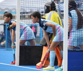第45回 全国スポーツ少年団交流大会 女子決勝トーナメント 準々決勝 (各務原オレンジ vs 春照) の様子 (2022/8/13) Photo by 佐藤茂樹 Sposho-Women_3-K-S_20220813_pic14