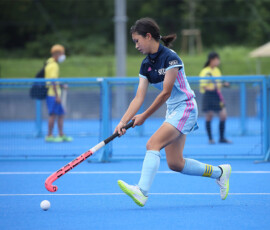 第45回 全国スポーツ少年団交流大会 女子決勝トーナメント 準々決勝 (各務原オレンジ vs 春照) の様子 (2022/8/13) Photo by 佐藤茂樹 Sposho-Women_3-K-S_20220813_pic16
