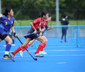 第45回 全国スポーツ少年団交流大会 女子決勝トーナメント 準々決勝 (RED OX 大谷 vs えちぜん) の様子 (2022/8/13) Photo by 佐藤茂樹 Sposho-Women_4-O-E_20220813_pic19
