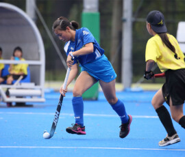 第45回 全国スポーツ少年団交流大会 女子フレンドリー決勝トーナメント 準決勝 (朝日 vs 品川 2020) の様子 (2022/8/14) Photo by 佐藤茂樹 Sposho-Women_Fe-SF-S-A_20220814_pic54