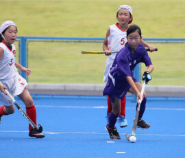 第45回 全国スポーツ少年団交流大会 女子フレンドリー決勝トーナメント 準決勝 (東海 vs 一迫) の様子 (2022/8/14) Photo by 佐藤茂樹 Sposho-Women_Fu-SF-T-I_20220814_pic52