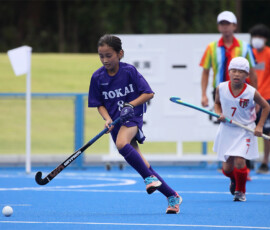 第45回 全国スポーツ少年団交流大会 女子フレンドリー決勝トーナメント 準決勝 (東海 vs 一迫) の様子 (2022/8/14) Photo by 佐藤茂樹 Sposho-Women_Fu-SF-T-I_20220814_pic53